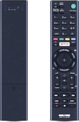 Immagine prodotto di CHPN – Telecomando compatibile con televisori Sony – Telecomando universale – Compatibile con televisori Sony Smart – Modello RMT-TX100D – Telecomando – Colore nero