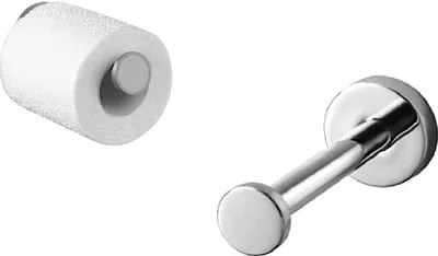 Produktbild von Haceka, Kosmos Chrom, Bad Accessoires, Reserverollenhalter, Reserverollen Halterung, Chrom glänzend, 1125499