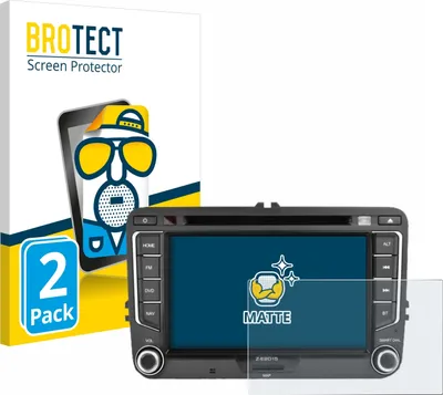 Produktbild von 2x BROTECT Schutzfolie für Zenec E>Go 7" Displayschutz Displayschutzfolie Folie Matt Entspiegelungsfolie