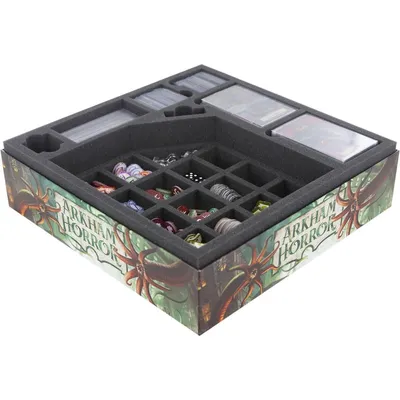 Image de Insert de rangement Feldherr / Kit en mousse parfaitement adapté à Arkham Horror 3e édition