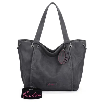Image de Fritzi aus Preußen sac shopper sac à épaule bandoulière Eco Fritzi02 Anthrazit anthracite