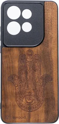 Immagine prodotto di Custodia in legno Bewood per Motorola Edge 50 Neo HAMSA IMBUIA