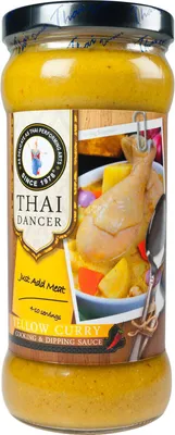 Produktbild von Thai Dancer gelbe Currysauce für Thailändisches gelbes Curry 335ml