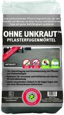 Produktbild von Unkrauthemmendes Fugenmaterial TOP LOCK NO GROW Dansand 3-10 mm,  20 kg, dunkel