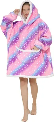 Produktbild von Famanu Hoodie-Decke Extra Groß - Fleece-Hoodie für Damen und Herren