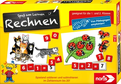 Produktbild von Noris Lernspiel Spaß am Rechnen ab 5 Jahren; 606076341