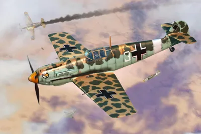 Image de HOBBY BOSS HB81793 Messerschmitt Bf109E-4/TROP