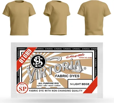 Produktbild von VIKTORIA Textilfarbe waschmaschinenfest (59 FARBEN) - stofffarbe, färbemittel textilien, stofffarben waschfest, textil farbe, kleidung färben