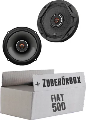 Produktbild von JBL GX602 | 2-Wege | 16,5cm Koax Lautsprecher - Einbauset passend für Fiat 500 Front - justSOUND