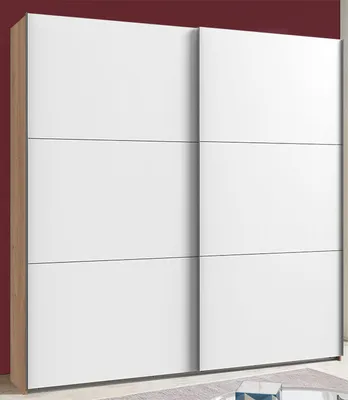 Immagine prodotto di Armadio con ante scorrevoli Level plank white 200 cm Moderno
