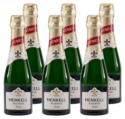 Image de 12 x 0,2 l Henkell Sekt Trocken Piccolo bouteilles | 11,5 % vol