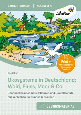 Produktbild von Ökosysteme in Deutschland: Wald, Fluss, Moor & Co