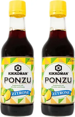 Produktbild von 2x250ml Kikkoman Sojasauce Ponzu Citrus