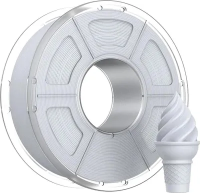 Produktbild von 3D-Druckfilament, PLA+ Material, hohe Kompatibilität, Grau