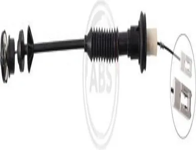 Produktbild von A.B.S. K27430 Kupplungsseil Seilzug passend für PEUGEOT 206 Schrägheck (2A/C)