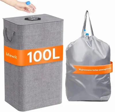 Obrázek produktu pro Velký 100L odpadkový koš na třídění odpadu