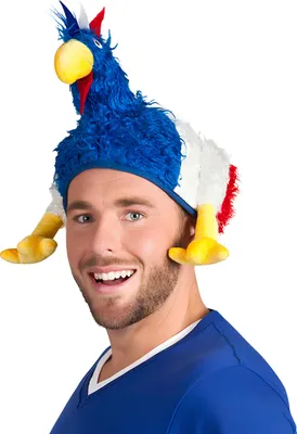 Immagine prodotto di Cappello da tifoso di calcio Rooster France blu-bianco-rosso - Taglia unica