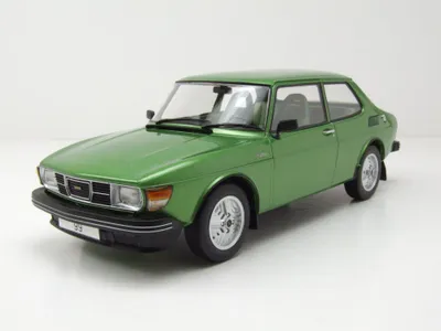 Zdjęcie produktu dla MCG 18440 Saab 99 Turbo 1977 zielony 1:18