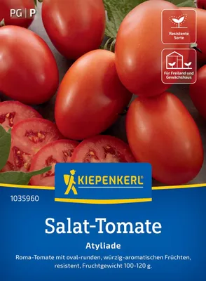Produktbild von Kiepenkerl Salat-Tomatensamen Atyliade F1 Solanum lycopersicum 7 Pflanzen