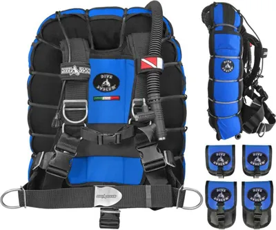 Immagine prodotto di Dive System Fly Tech Wings Blu L Blu L
