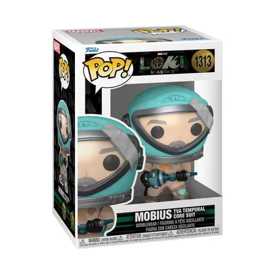 Immagine prodotto di Funko POP! Figurki Loki - Mobius w Kostiumie TVA 9 cm