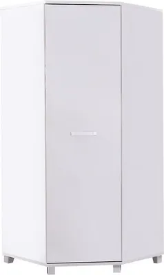 Produktbild von Eckkleiderschrank 90 cm ANDOVER - weiß