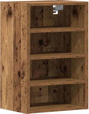 Obrázek produktu pro vidaXL Nástěnná skříňka Riga vzhled starého dřeva 40x29,5x60 cm materiál na bázi dřeva