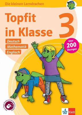 Produktbild von Topfit in Klasse 3 - Deutsch, Mathematik und Englisch. Übungsbuch