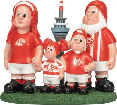 Produktbild von Fortuna Düsseldorf Gartenzwerg "Familie"