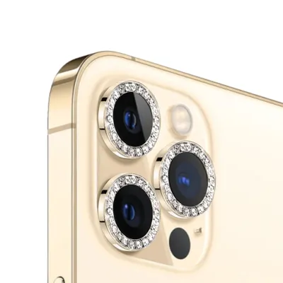 Obrázek produktu pro Ochranné kroužky na fotoaparát ve zlaté barvě pro Apple iPhone 11 Pro/11 Pro Max/12 Pro