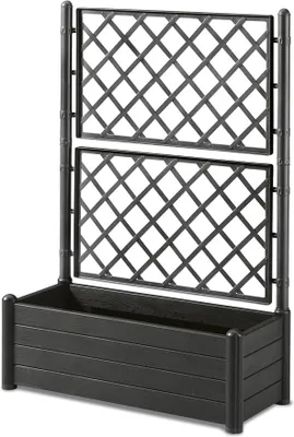 Produktbild von Kletterpflanzgefäß mit Gestell - 100 x 43 x1 42 cm - Kunststoff