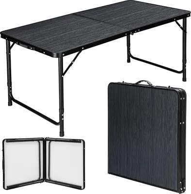 Obrázek produktu pro Campingový rozkládací stůl TRIP II 120x60 cm černý