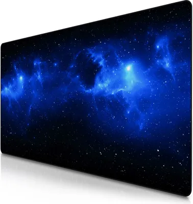 Immagine prodotto di CSL Gaming Mouse Pad, XXXL 1200 x 600 x 3 mm tappetino da scrivania extra large, lavabile, Spazio