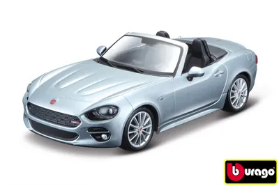 Immagine prodotto di Bburago 1:24 Fiat 124 Spider Argento Metallico