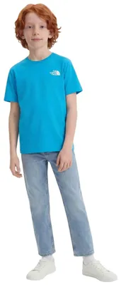 Obrázek produktu pro Tričko The North Face TEEN BOX NSE REGULAR SS TEE MERIDIAN BLUE pro Dětské