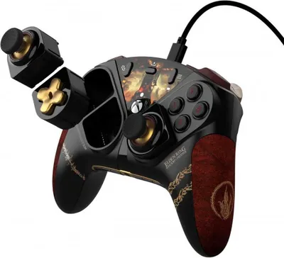 Produktbild von Thrustmaster ESWAP X2 ELDEN RING, Gamepad, PC, Xbox, Schaltfläche Zurück, D-Pad, Richtungstasten, Home button, Power-Taste, Reset-Taste, Kabelgebunden, USB, USB Typ-C