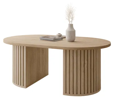 Produktbild von MIRJAN24 Couchtisch Wotkon, Wohnzimmer Tisch (Farbe: Eiche Cremona)