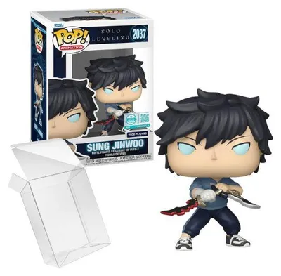 Produktbild von Funko Pop! Animation: Solo Leveling - Sung Jinwoo #2037 (9500 Pcs Limited Edition)