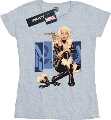 Produktbild von Marvel - T-Shirt für Damen BI34251 (S) (Grau)