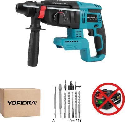 Obrázok produktu pre Akumulátorová príklepová vŕtačka, bezkefkový motor, bez možnosti akumulátora 2