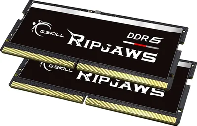 Imagen del producto de Módulo SO-DIMM de 32 GB DDR5-4800 (2x 16 GB), kit dual (, modelo F5-4800S4039A16GX2-RS, marca Ripjaws)