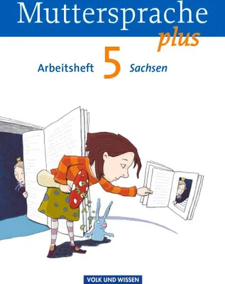 Produktbild von Muttersprache plus 5. Schuljahr. Arbeitsheft Sachsen