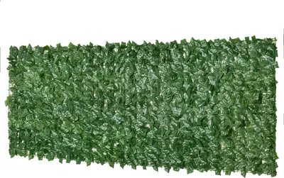 Image de Outsunny Haie Artificielle Brise-Vue décoration Rouleau 3L x 1H m Feuillage réaliste Anti-UV Vert
