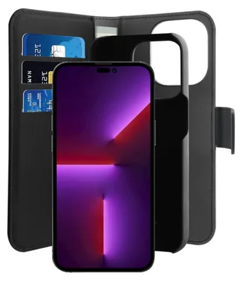 Produktbild von Puro Book Case iPhone 14 Pro Max schwarz