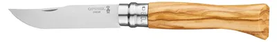 Produktbild von Opinel-Messer, Größe 9, rostfrei, Olivenholz