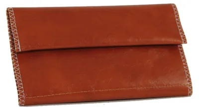 Produktbild von ATTUY Burley Tabaktasche Beige Kunstleder Drehertasche Magnet 15,5 x 9 cm