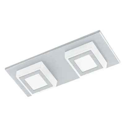 Immagine prodotto di Eglo 94506 Masiano LED parete e soffitto 2 x 33 W alluminio spazzolato