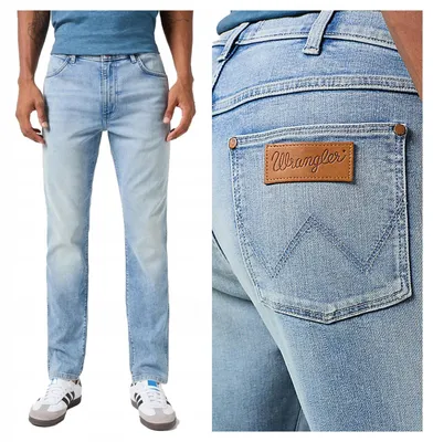 Produktbild von Wrangler | LARSTON W30 L34 Herren-Jeans Slim Fit