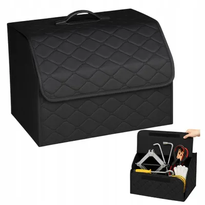 Zdjęcie produktu dla Organizer Do Bagażnika TSB-03 Torba Samochodu Auta Sztywny 54,5х32х30cm