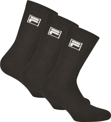 Produktbild von Fila Crew Tennis 3er-Pack Uni-Socken Schwarz 39-42